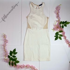 White bone dress